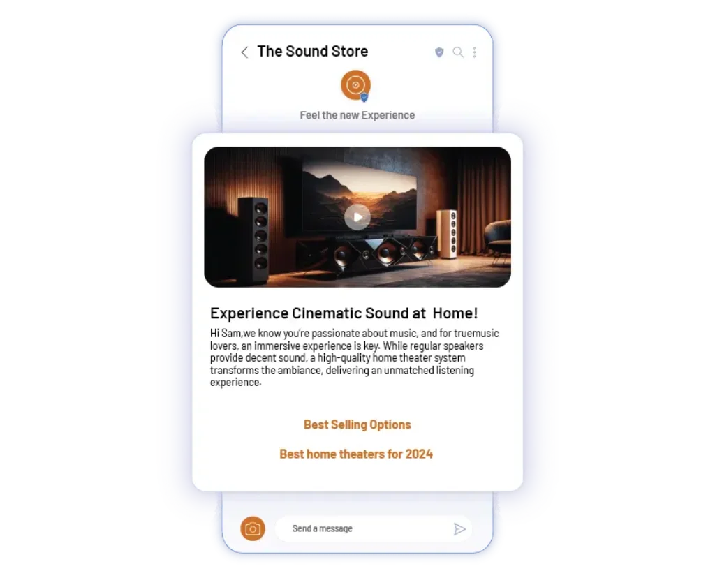 Conversational RCS Messages