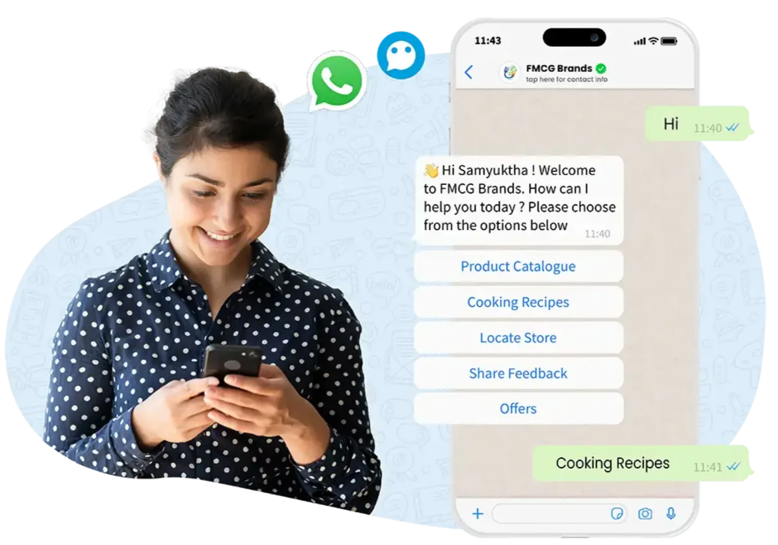 AI Chatbot Solutions for FMCG & Retail