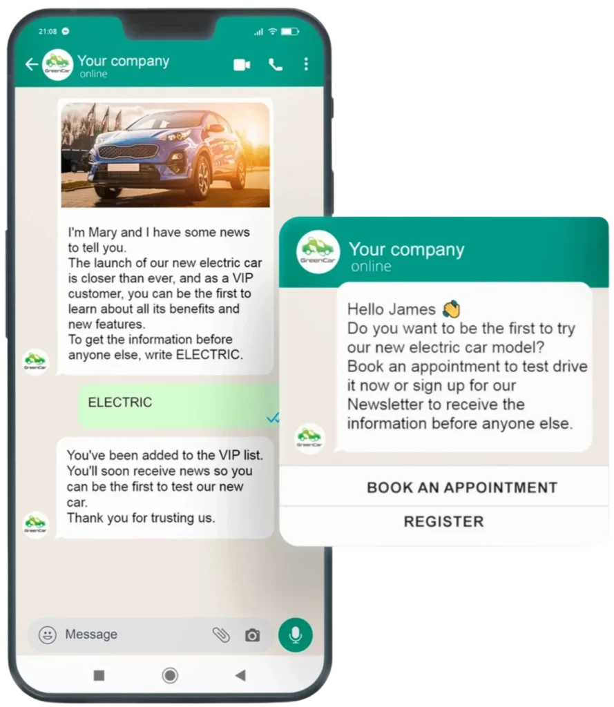 Smart Conversations for the Automotive Lifecycle