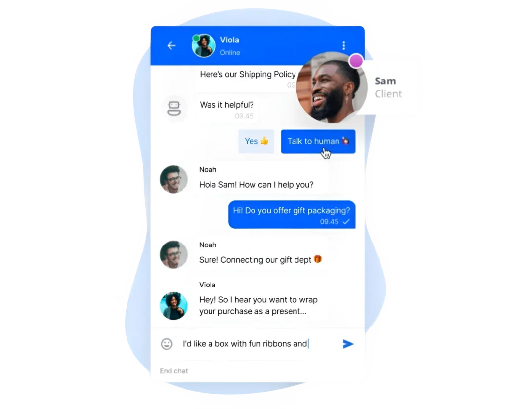Website Chatbot Increased
