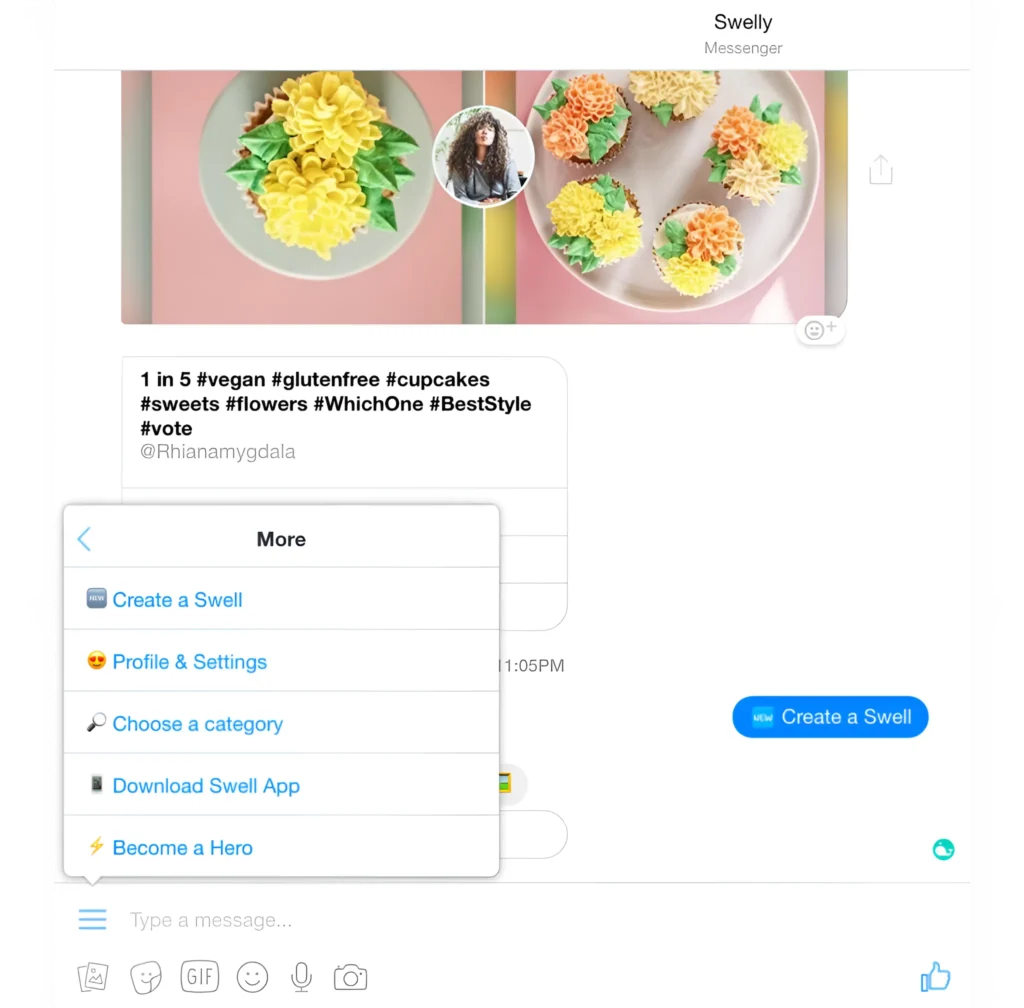 Persistent menu and Icebreaker